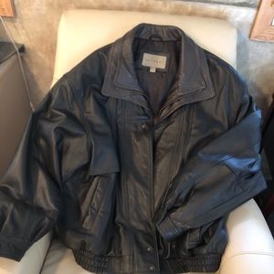 Men’s XL Black Leather Jacket